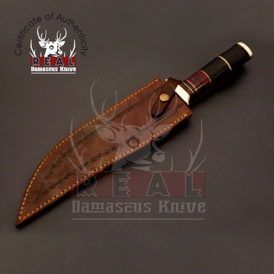 Custom Handmade knife Damascus knife Steel Chef knife