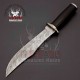 Custom Handmade knife | Damascus Hunting knife | Chef knife | Bowie Hunting Knife