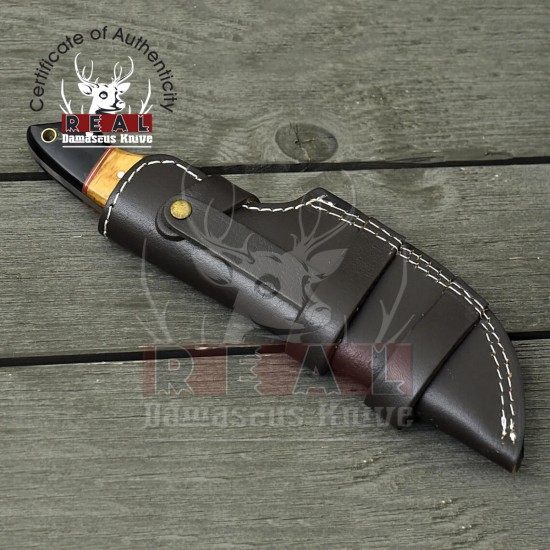 Custom Handmade Damascus Hunting Knife | Tactical Knife | Personalized Gift | Camping Knife