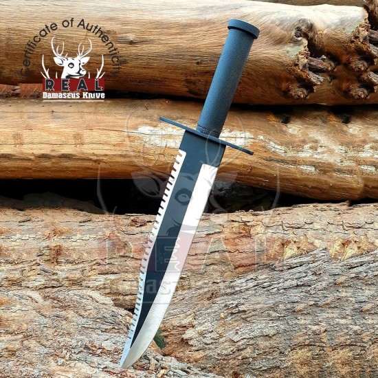 Damascus Stainless Steel Hunting Knife |Commando Knife | Bowie hunting knife For Sale