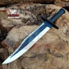 Damascus Stainless Steel Hunting Knife Commando Knife Bowie hunting knife For Sale