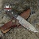 Custom handmade Hunting Knife 8.0", Damascus Steel Blade Knife For Sale