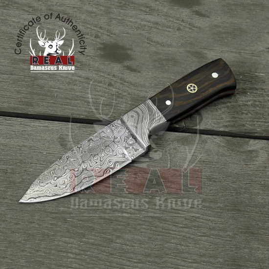 Custom handmade Hunting Knife 8.0", Damascus Steel Blade Knife For Sale