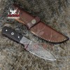 Custom handmade Hunting Knife 8.0", Damascus Steel Blade Knife For Sale