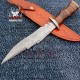 Personalized Gift Custom Handmade Damascus Hunting Knife For Sale | Free Shipping 