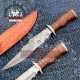 Personalized Gift Custom Handmade Damascus Hunting Knife For Sale | Free Shipping 