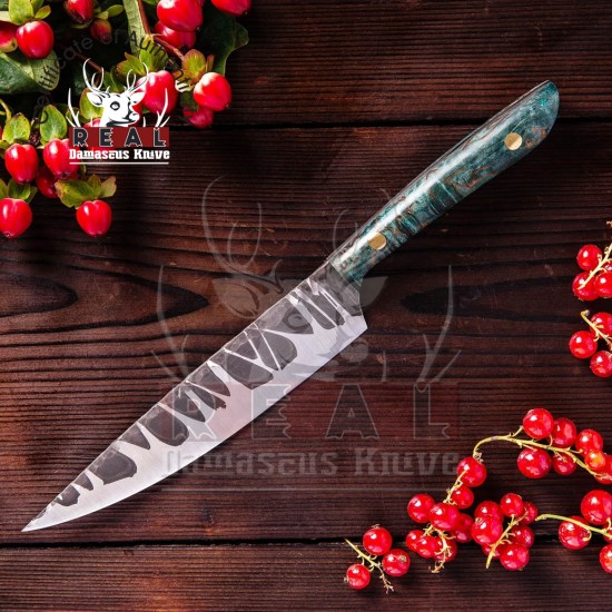 Handmade steak petty knife custom personalized kitchen knife