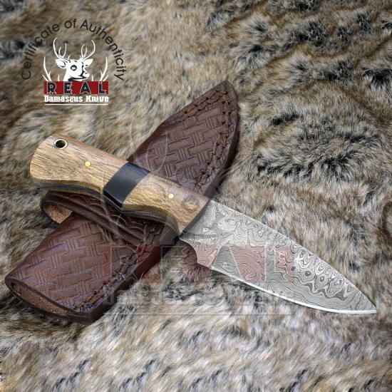Damascus Hunting Knife | Father's Day, For Men Gifts, | Hunting Knife for Sale