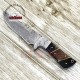 Damascus Bowie Knife Damascus Steel Blade Knife Tactical Bowie Knife