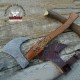 Custom Handmade Damascus Steel Viking Axe | Sharp Real Damascus Hatchet