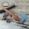Custom Handmade Damascus Steel Viking Axe