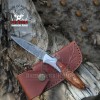 Handmade Damascus Folding Pocket Knife Stainless Steel Folding Knife