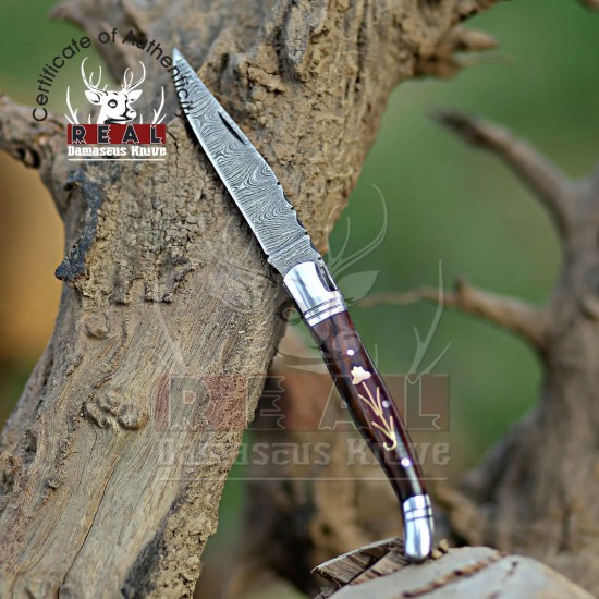 Handmade Best Pocket Knife, Stainless Steel Folding Knife For Sale