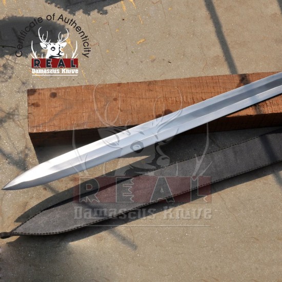 32 inches Large Blade Handmade sword Heavy sword Master sword Leaf spring High Carbon Steel Sword