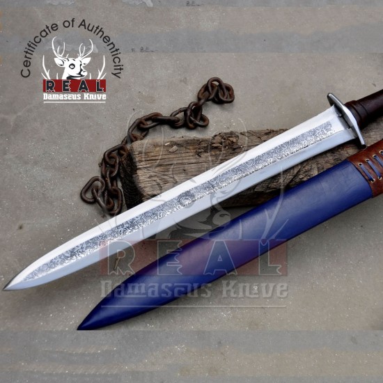 21 Inches Blade Viking Sword handmade Sword made Of Leaf Spring Of Truck balance