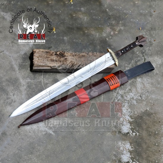 Large Sword-24 Inches Blade Norseman Viking Sword hand Crafted forged