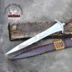 15 Inches Blade Hand Forged Pippin Sword replica Barrow Sword