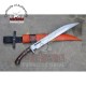 18 Inches Blade Hand Forged Seax Sword Handmade Seax Sword