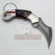 10" Custom Handmade Damascus Steel Hunting Knife Karambit Knife Sch 721h