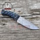 Personalized Custom Wood Handle High Carbon Steel Fixed Blade Karambit Knife