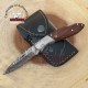 Custom Made Damascus Steel Blade Pocket Knife Christmas | Buy Pocket Knife