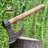 Handmade High Carbon Steel TOMAHAWK Axe Hand Forged HEAD Viking Axe Tomahawk HETCHET SKEGG Axe