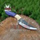 Premium Quality Railroad Spike Carbon Steel Hunting Knife | Groomsmen Gift | Hunting Knife