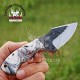 Premium Quality Hand Forged Railroad Spike Fixed Blade Knife | Hunting Knife | Groomsmen Gift