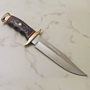 Custom Handmade D2 Steel Bowie Hunting Knife Gift Knife