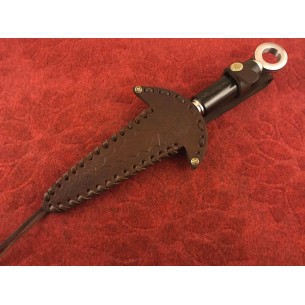 Kunai Replica, Handmade Spring Steel 13" Inches Kunai, Hand Forged Dagger Knife