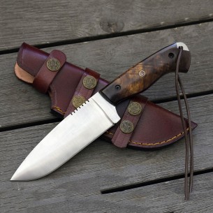 10" Handmade HUNTING Stainless Steel KNIFE, Skinning Knife Gift