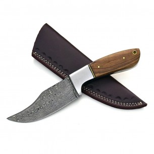 9.0" Inch Custom , Damascus Knife, Damascus Steel Blade Knife, Clip Point Blade