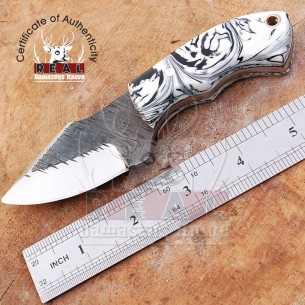 Premium Quality Hand Forged Railroad Spike Fixed Blade Knife Hunting Knife Groomsmen Gift