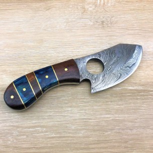 Damascus Steel Fixed Blade Karambit Knife - Handmade Fixed Blade Knife