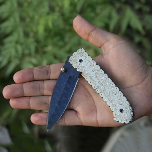 Handmade Folding Pocket Knife Camping knife Best Pocket Knife
