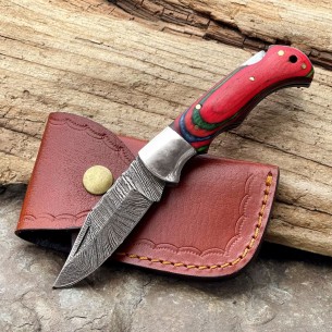 Handmade Buy Damascus Pocket Knife Personalised Gift Folding Knife Camping Knife