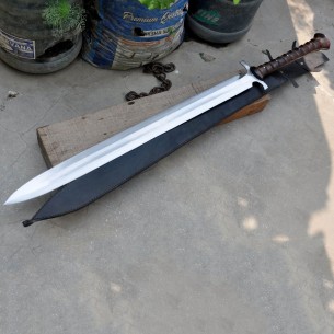 32 inches Large Blade Handmade sword Heavy sword Master sword Leaf spring High Carbon Steel Sword