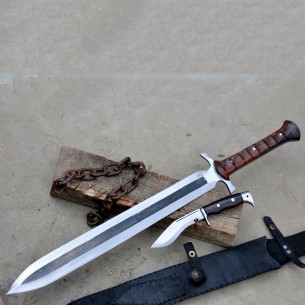 21 inches Blade Custom made Sword-Hand made sword High Carbon Steel Sword