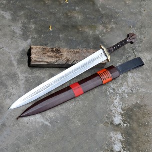 Large Sword-24 Inches Blade Norseman Viking Sword hand Crafted forged