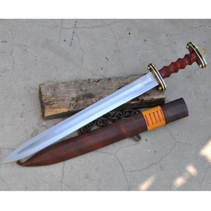 22 Inches Blade Cold Steel Sword Hand Forged Large Sword Full Tang