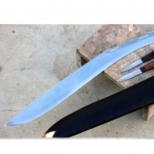 22 Inches Blade Large Sirupate Kukri Khukuri Sword Traditional Sword
