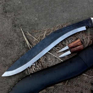 13 Inches Blade Farmer Sirupate Kukri Khukuri Hand Crafted High Carbon Steel Sword