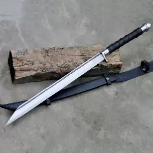21 Inches Blade Viking Sword handmade Sword made Of Leaf Spring Of ...