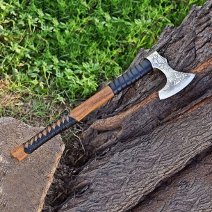 Viking Axe, Bearded Viking Axe, Tomahawk, Ragnar Axe, Long Viking Axe, Axis, Axe