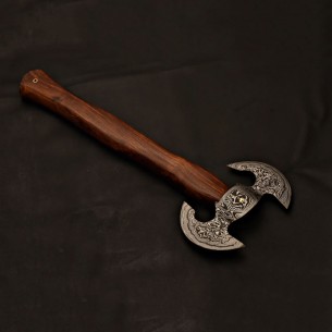 Handmade Damascus Steel  Axe Tomahawk Hatchet Axe  Josef Hoffmann Axe