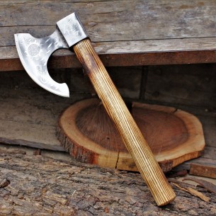 Huginn Throwing Axe Viking Axe For Sale Wood Cutting Axe Hatchet Axe 
