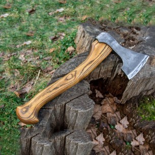 Handmade Carpenter Steel Axe Viking Bearded Battle Axe