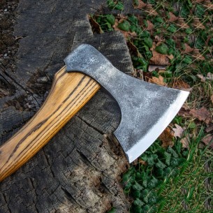 Handmade Carpenter Steel Axe Viking Bearded Battle Axe