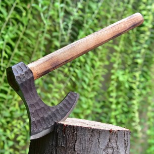 Handmade High Carbon Steel TOMAHAWK Axe Hand Forged HEAD Viking Axe Tomahawk HETCHET SKEGG Axe