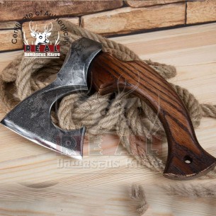 Real Viking Axe HAND-FORGED ‘TUKKA’ VIKING HATCHET Axe Camping Axe For Sale